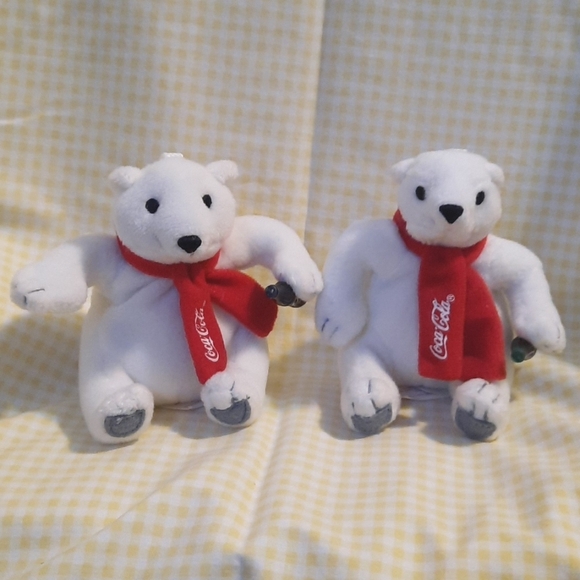 Coca Cola Other - Set of 2 Coca-Cola bears